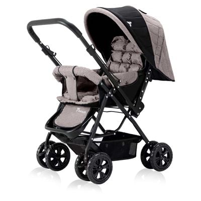 Teknum Reversible Look at Me Stroller - Khaki